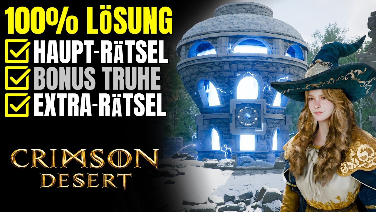 Crimson Desert: Sanktum der Wiedergutmachung R&auml;tsel L&ouml;sung + Geheime Truhe & Kuku-Bauteil