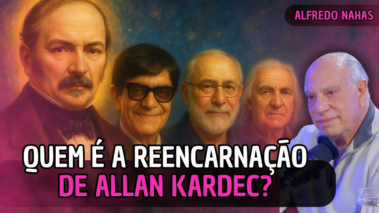 JAN VAL ELLAM ASSUMIU SER A REENCARNAÇÃO DE KARDEC? | ALFREDO NAHAS