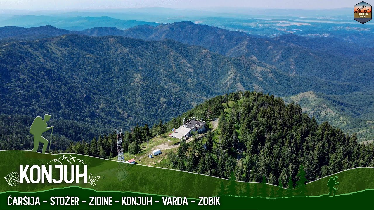 Konjuh: Čaršija - Stožer - Zidine - Konjuh - Varda - Zobik