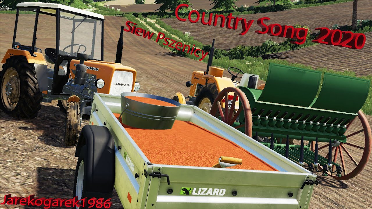 🚜Siew Pszenicy 🔥Country Song 2020🔥Farming Simulator 2019🔥Jarekogarek1986