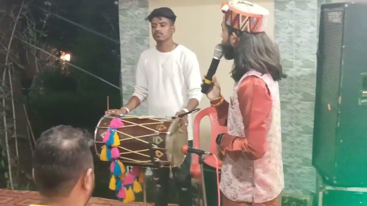 100 साल के बुजुर्ग भी नाचे जागरण में#amit mittu official#neelu anil Himachali#