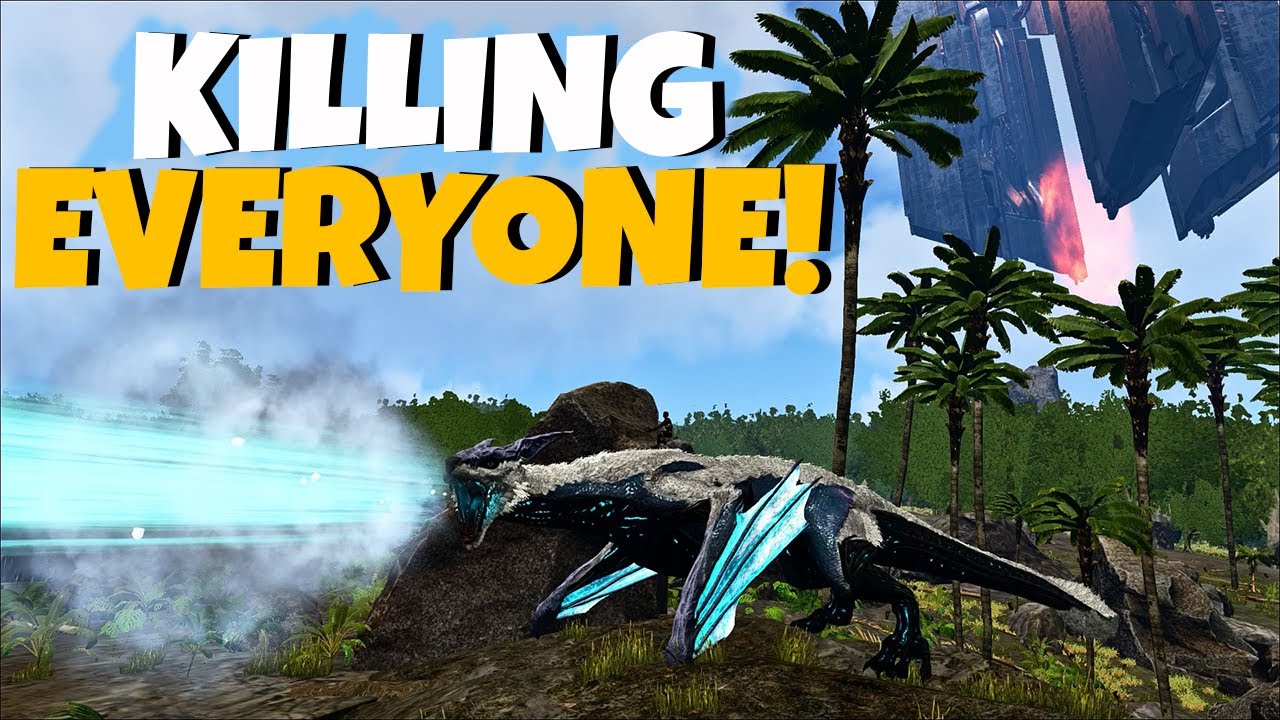 CAUSING HAVOC ON THE SERVER! | Living off the Loot | Ark: Survival Evolved