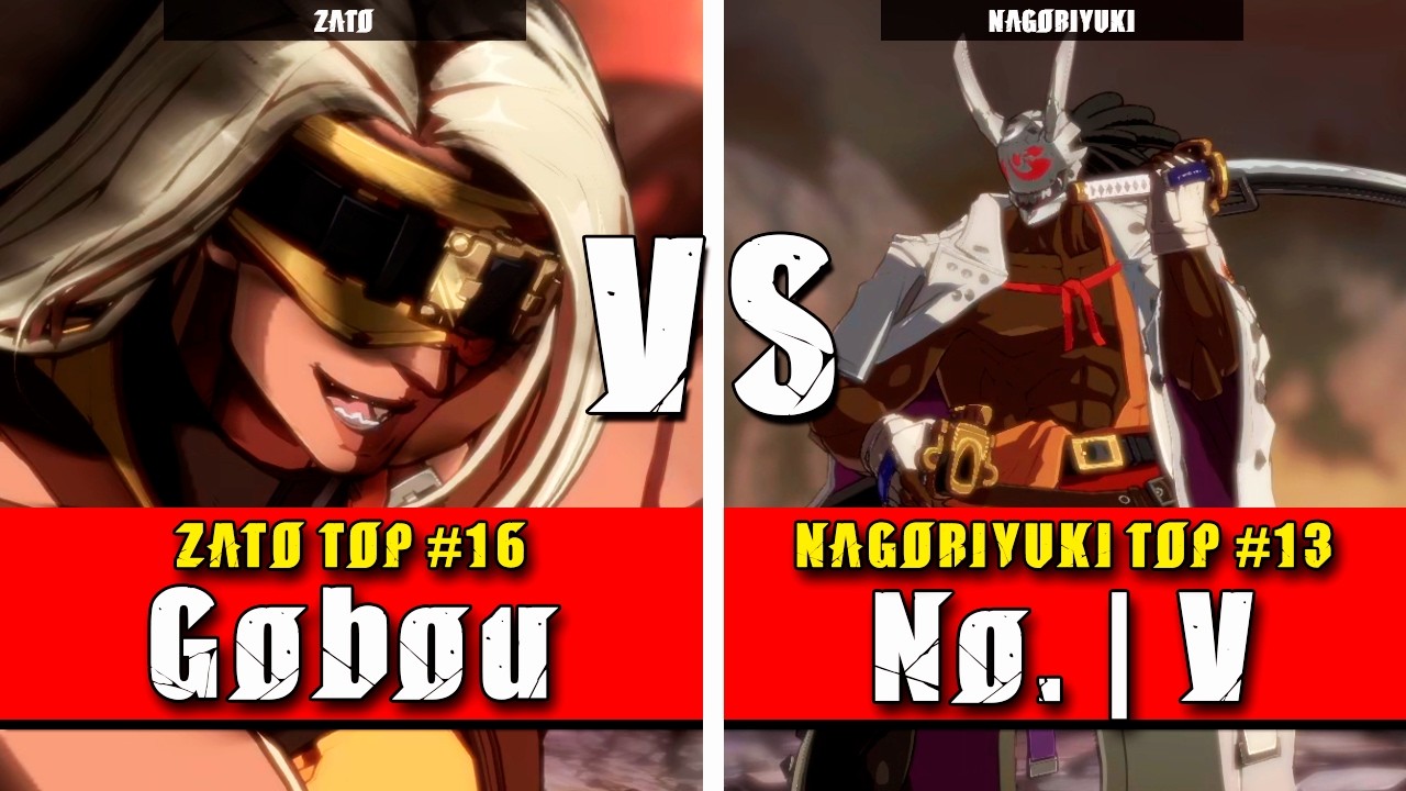 GGST | fat (Zato) VS No. | V (Nagoriyuki) | Guilty Gear Strive High level gameplay