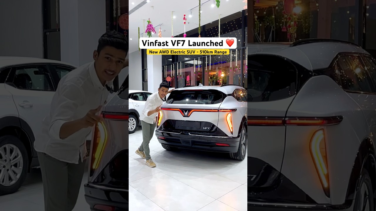 All New Vinfast VF7 Launch ❤️ #shorts #vinfast #vf7 #awd #vietnam #suv #launch #car ￼