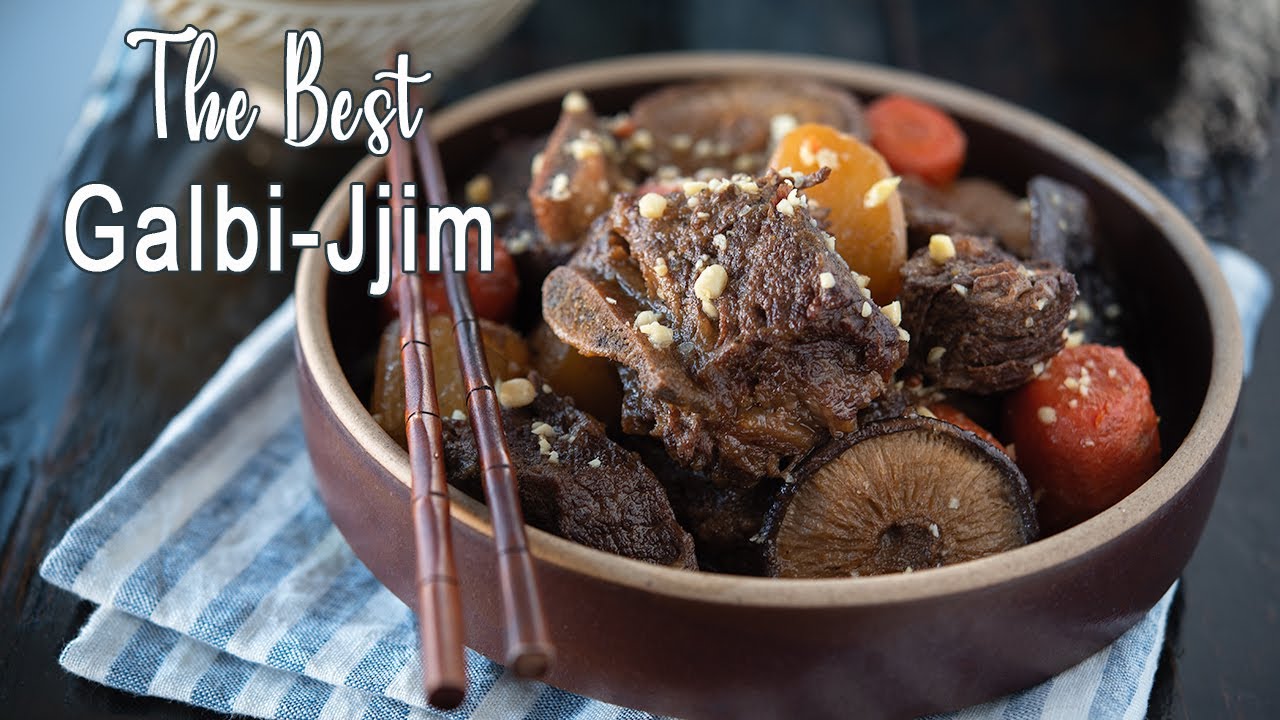 The Best Korean Braised Beef Short Ribs in the World! (Galbi-Jjim) / 2% 남다른 소갈비찜 비법 레시피