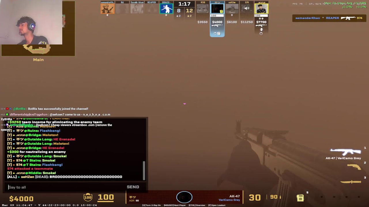 LIVE 🔴CS2 PREMIER ROAD TO 10K ELO!! 
#CS2 #CounterStrike2 #CS2Live #Gaming #Fps