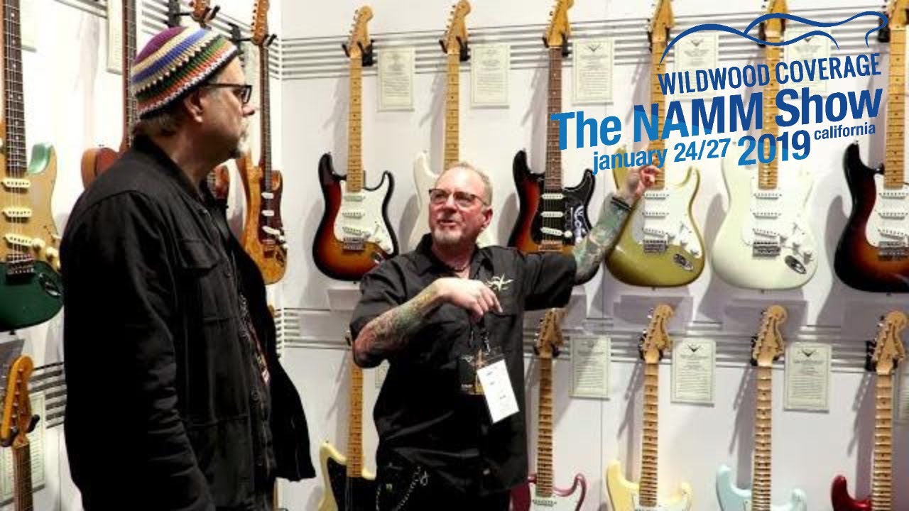 What's New From The Fender Custom Shop with Mike Lewis (Pt 1 of 2)  •  NAMM 2019