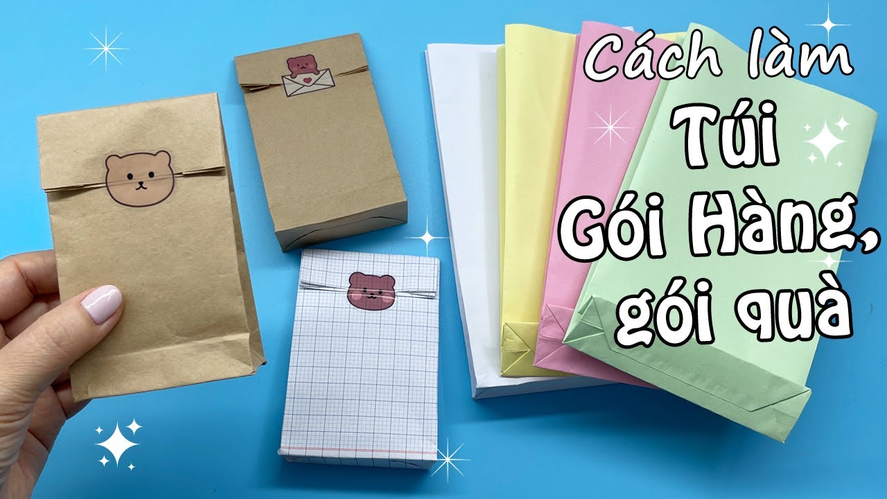 Сделайте суперлегкую упаковочную сумку | 🛍🎁 | Подарочная упаковка своими руками в домашних условиях