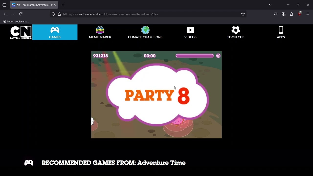 These Lumps Adventure Time Game Walkthrough