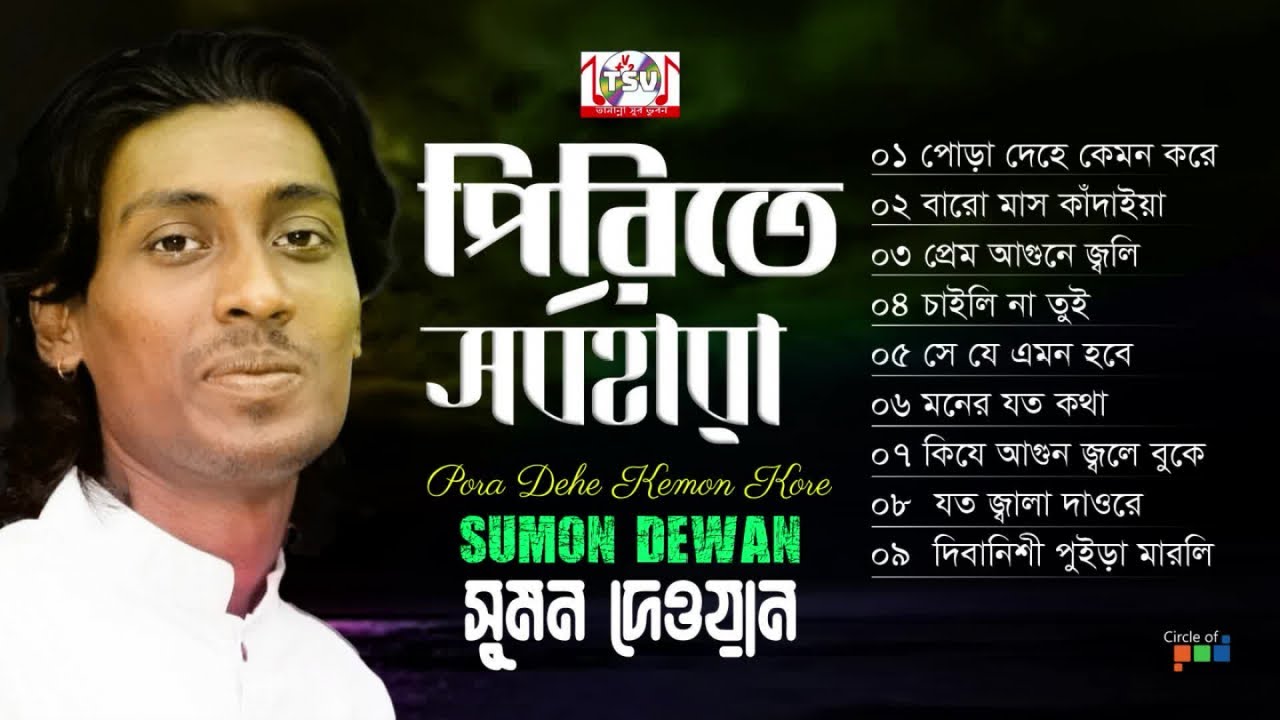 Sumon Dewan - Pirite Sorbo Hara | পিরীতে সর্বহারা | Bangla Audio Album | Tamanna