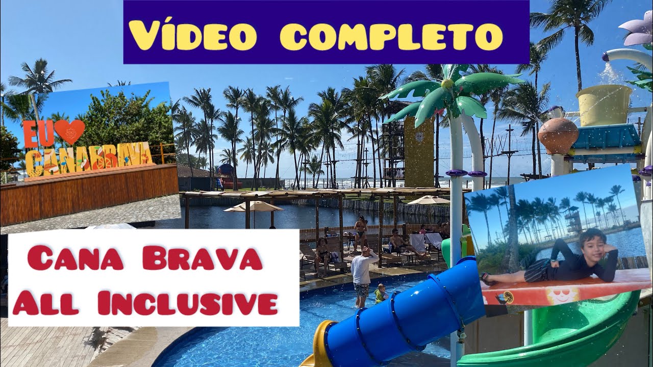 Vídeo completo do Cana Brava All Inclusive Resort.