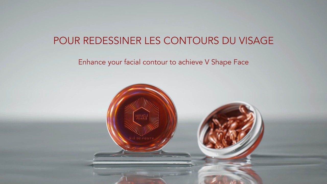 Blé de Fonty Perles de beauté Liftantes — Double Menton V-shape