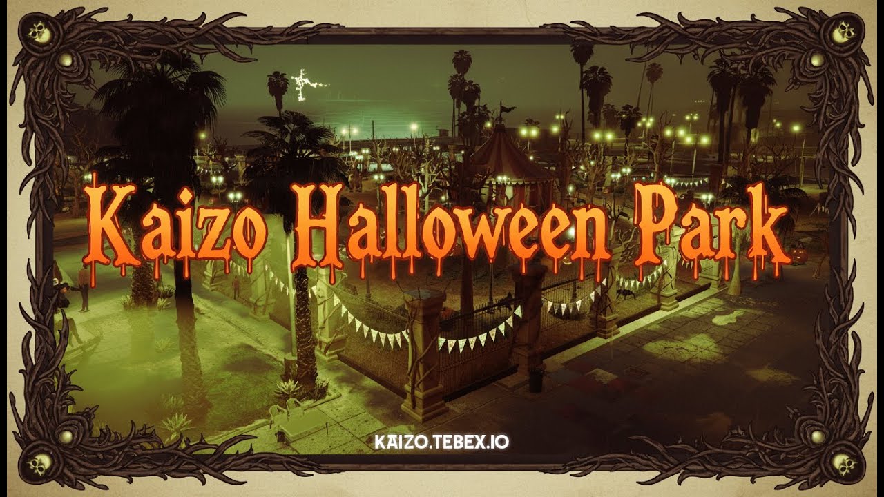 Halloween Event Map - Halloween Park | GTA V MAP - FIVEM MAP - GTA RP