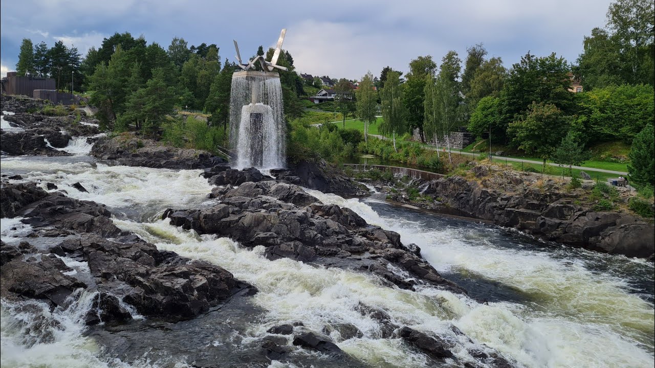 DayTrip to Hønefoss Norway|| Norphil Channel
