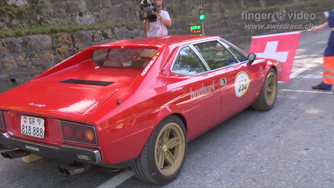 Arosa Classic Car 2016 Roman und Ferrari GT4 Dino