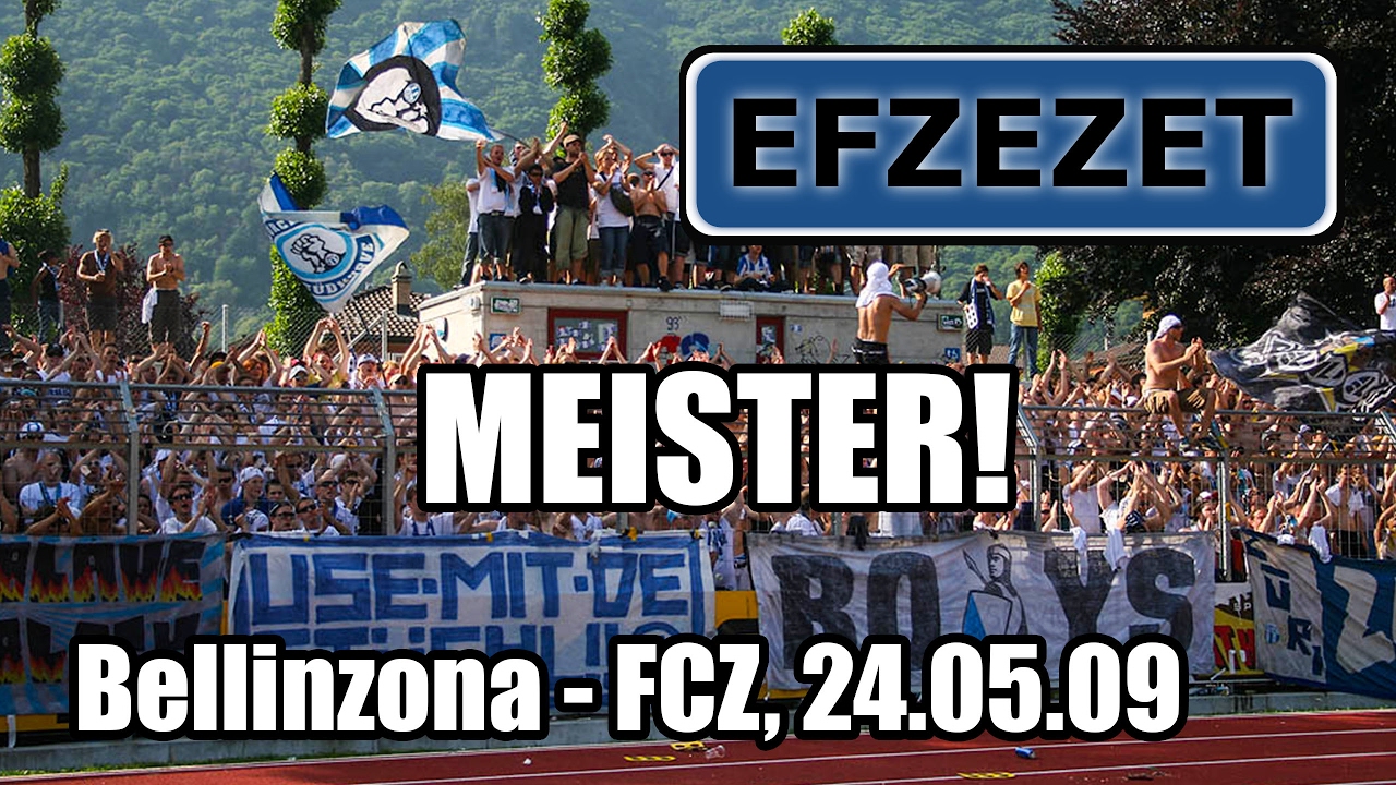 Bellinzona - FCZ, zerrissed oi & Meisterfeier