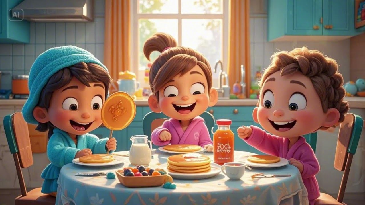 Good Morning, It&rsquo;s Pancake Time! &ndash; A Fun Breakfast Song!