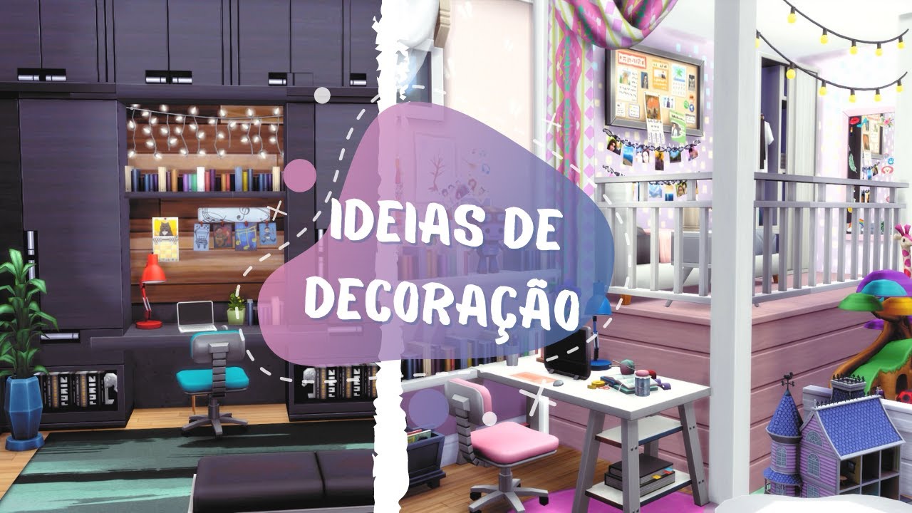 MÓVEIS DIFERENTES SEM CONTEÚDO PERSONALIZADO | Ideias de Decoração | The Sims 4