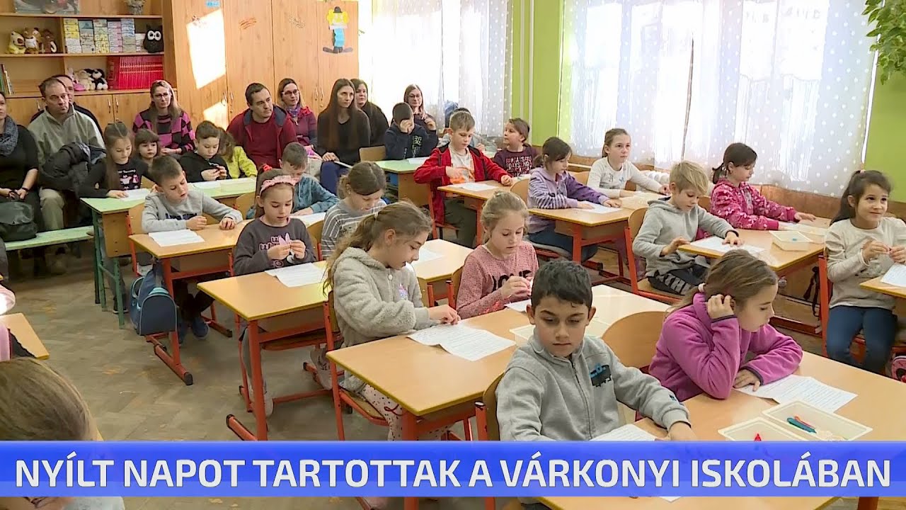 Nyílt napot tartottak a Várkonyi iskolában