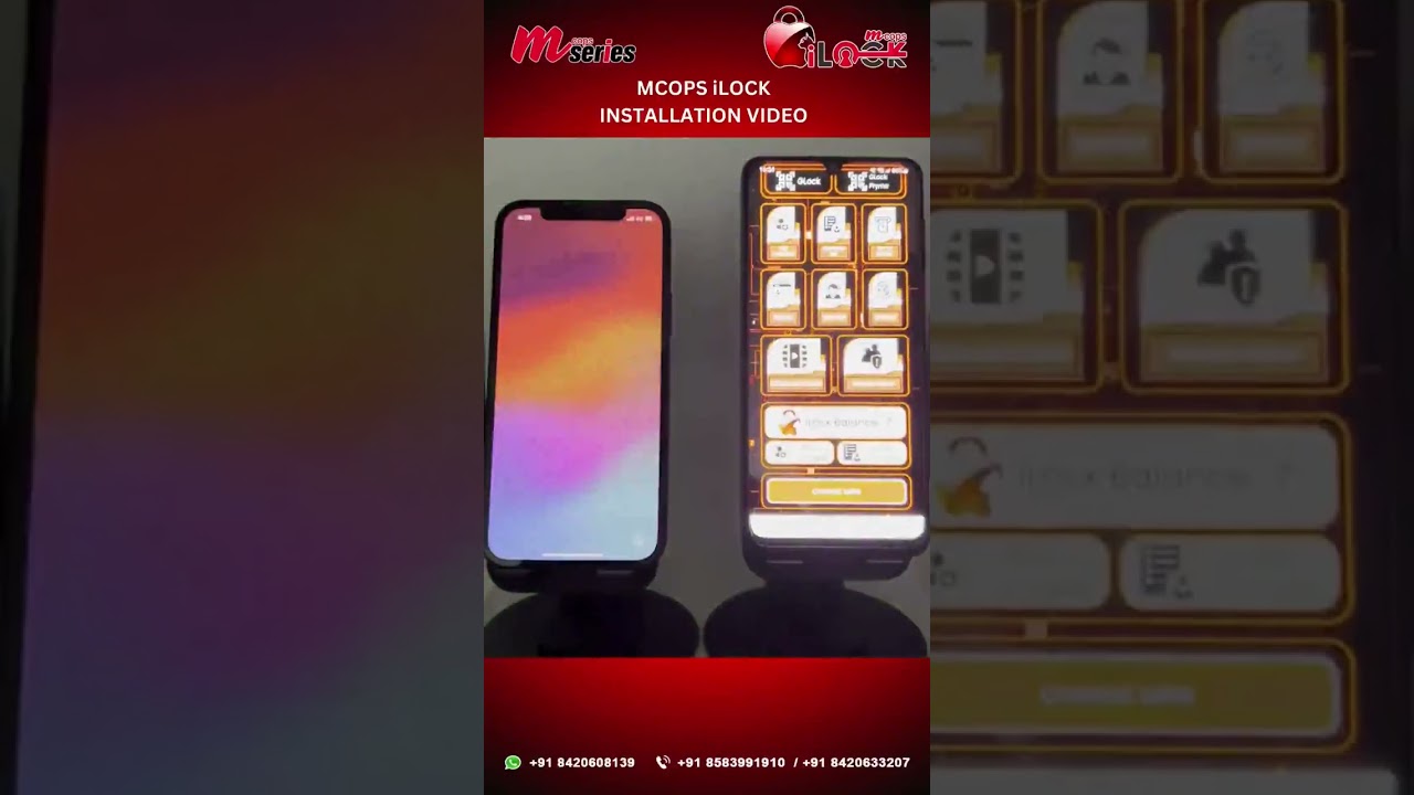 iLOCK INSTALLATION iphone