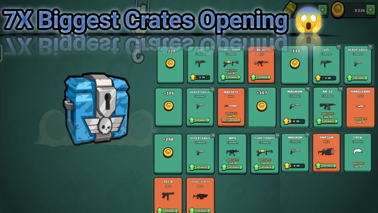 Crates and Battle Pass Opening 🔥// Mini Militia Classic.