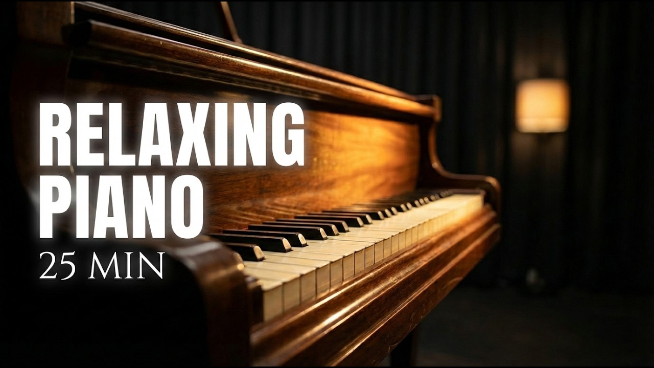 Relaxing Piano Music 🎹 Deep Calm Piano for Focus, Study & Relaxation 25 Minutes