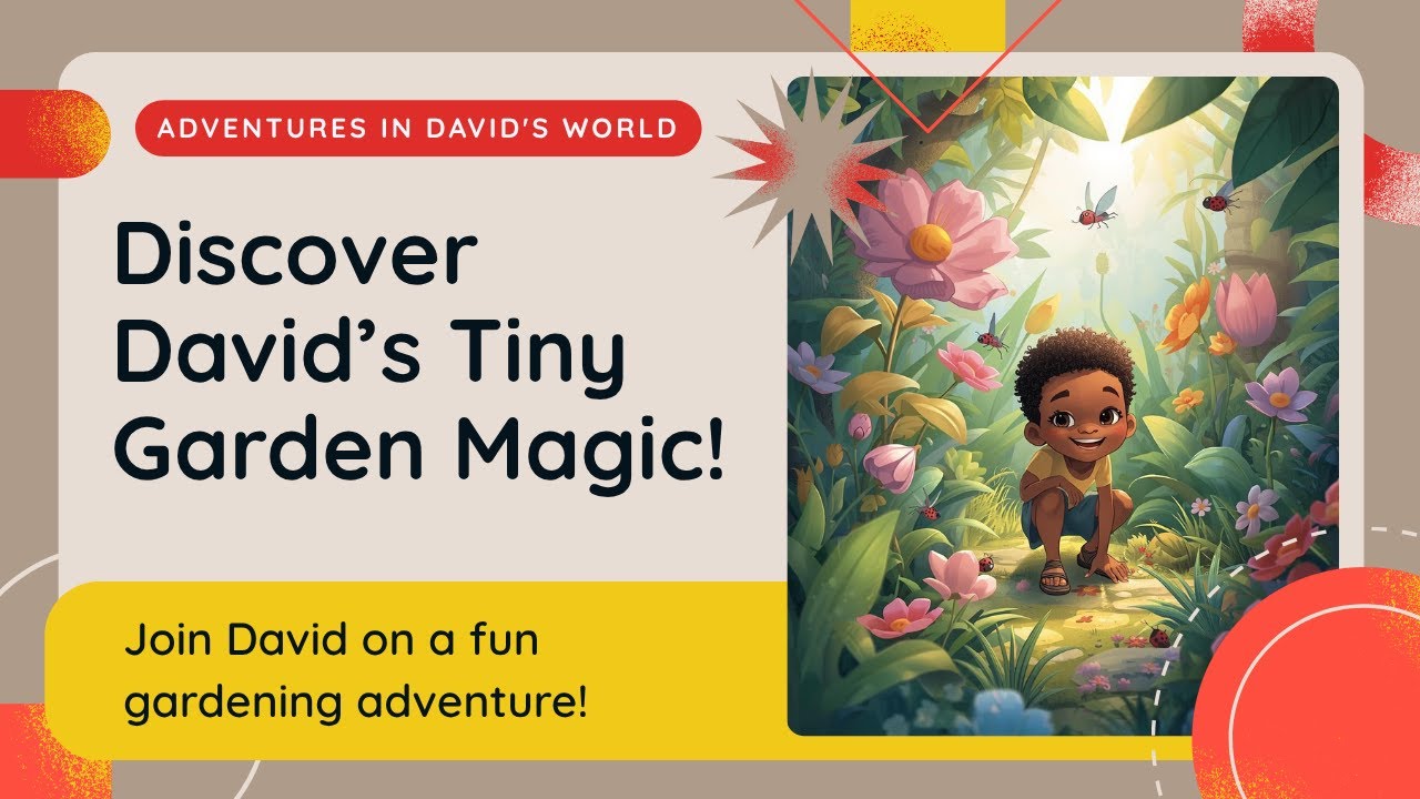 David’s Tiny Garden ||Patience and care ||Kids moral story ||bedtime story