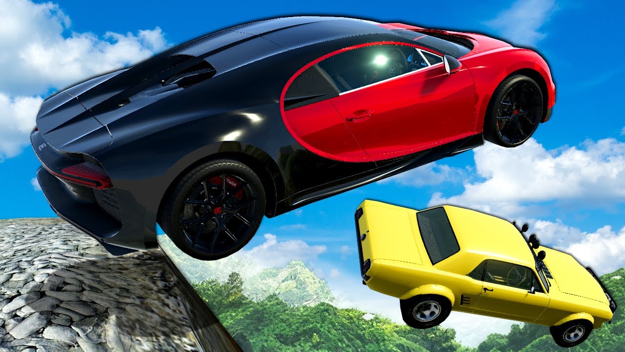 JUMPING EXPENSIVE CARS! (BeamNG)