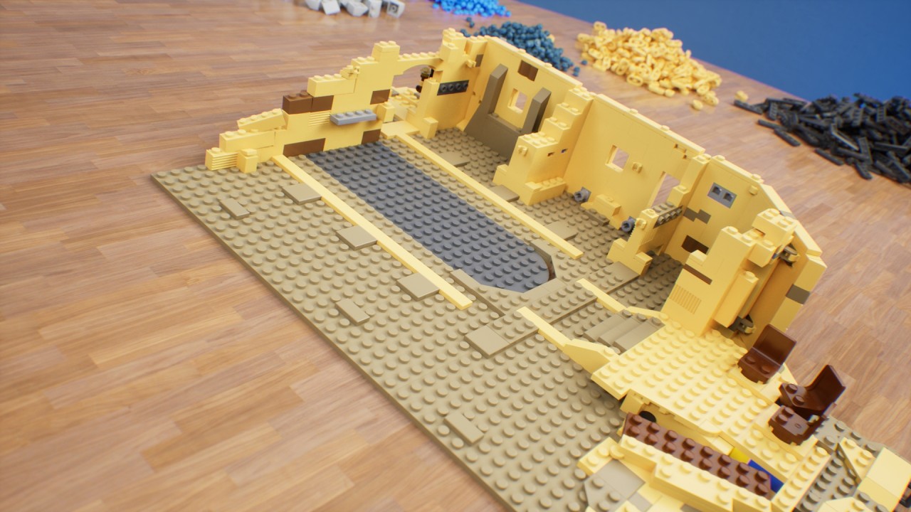 Кантина LEGO Mos Eisley | Воссоздание культовой сцены из «Звёздных войн» | Скоростная сборка