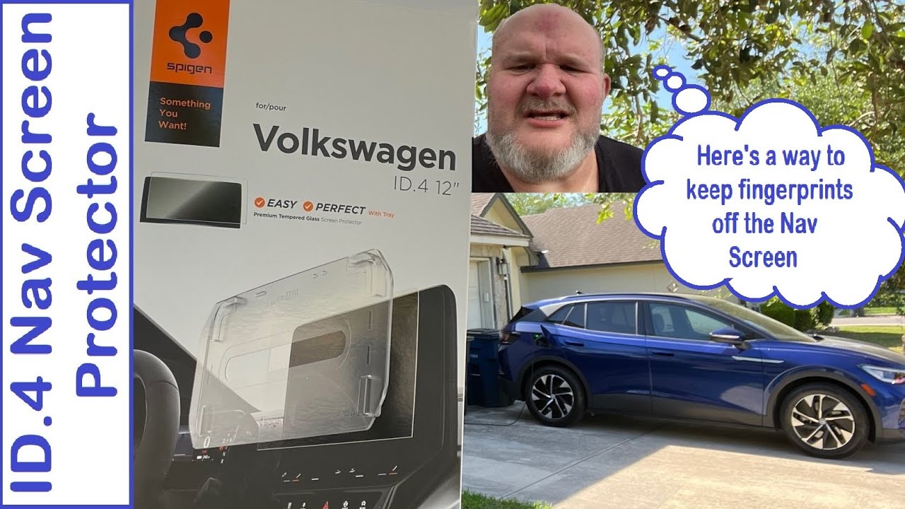 ID.4 Nav Screen Protector Install