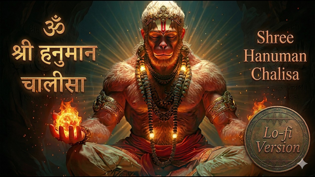 Hanuman Chalisa Lo-fi Version  Slowed & Reverb - Credit - Rasraj Ji Maharaj
