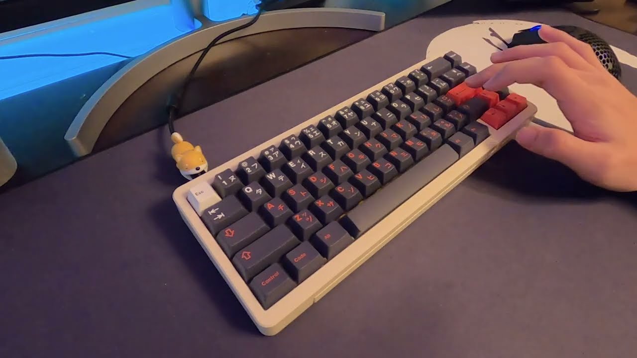 Sound Test KBDfans D65 Lubed and Filmed Novelkey Creams