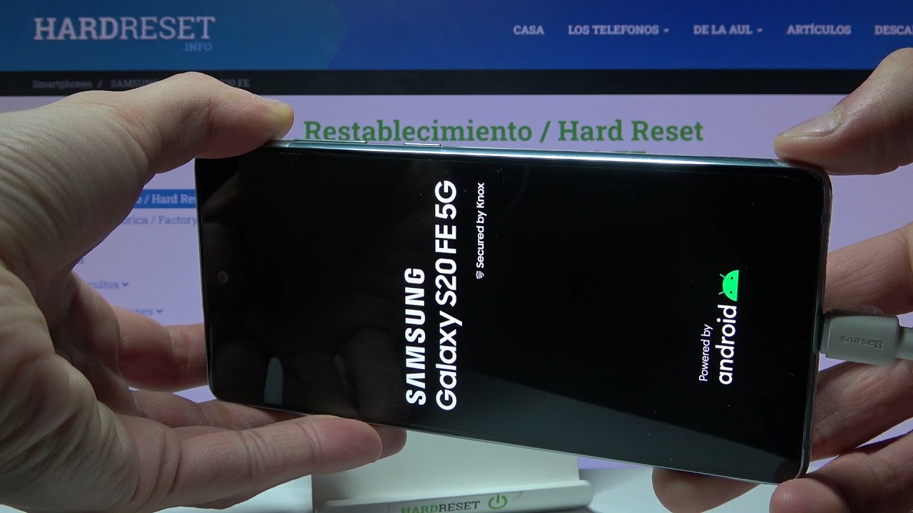 Cómo entrar y salir del modo Recovery en SAMSUNG Galaxy S20 FE - usar Menú Recovery