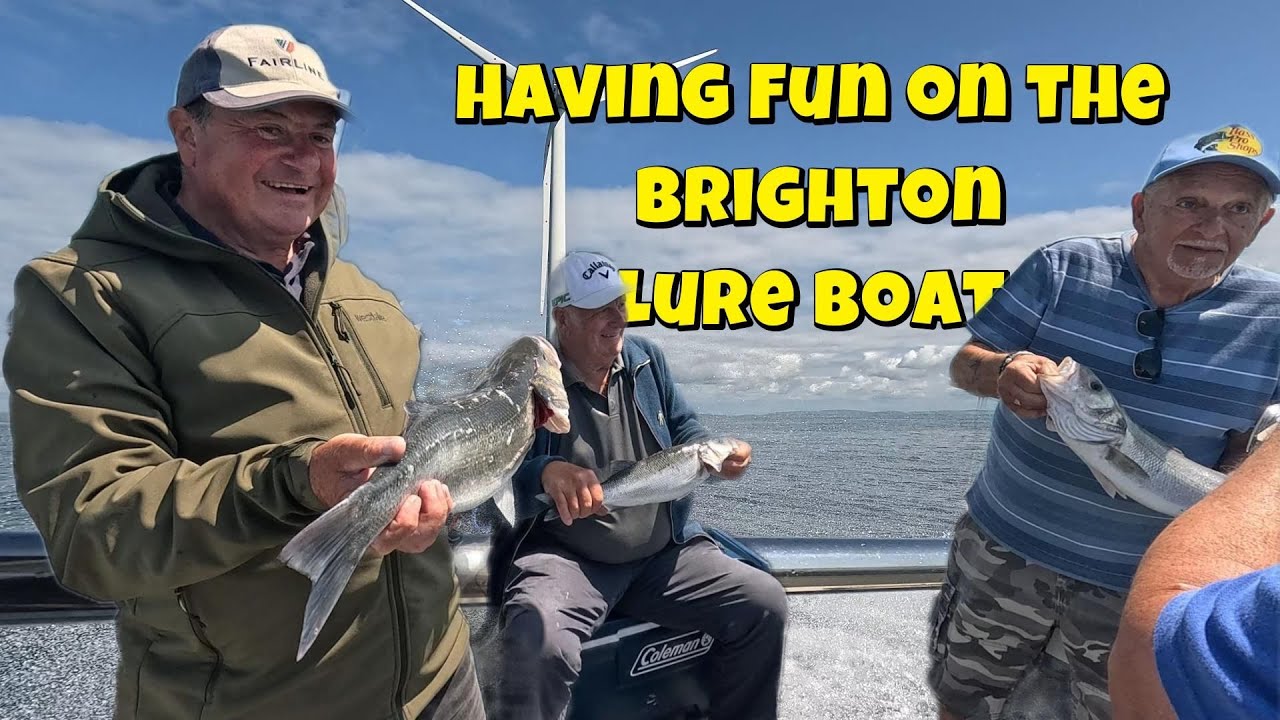 Catching Bass on the Brighton Lure Boat