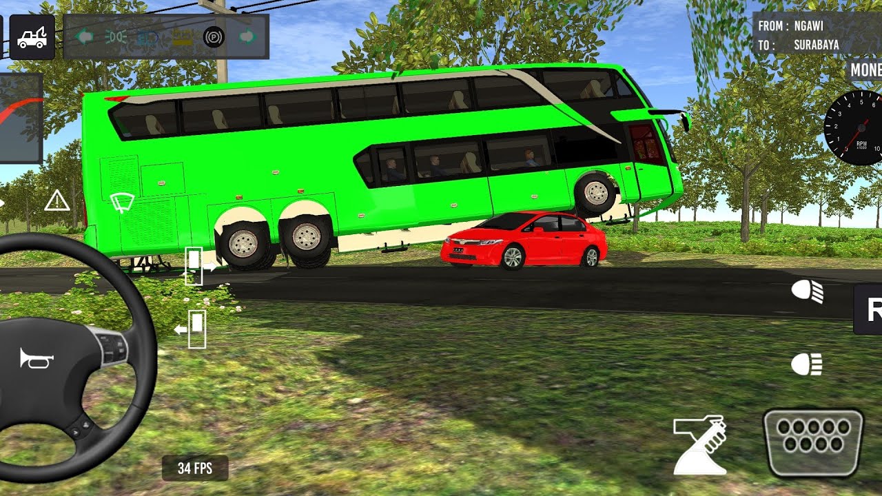 BUSSID Season 2 – Part 118😭 | Impossible Mountain Road Challenge 😱 | Coach Bus Simulator Indonesia