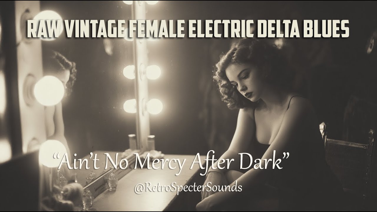 Raw Vintage Female Electric Delta Blues – “Ain’t No Mercy After Dark”
