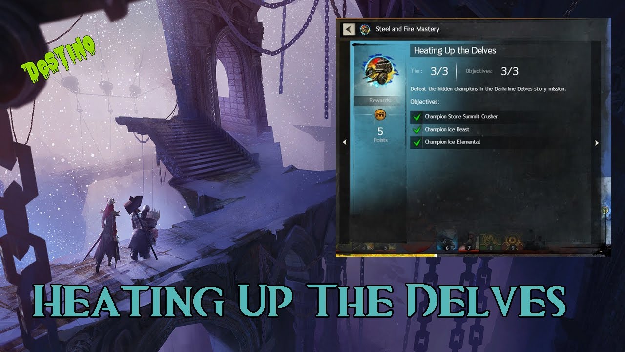 Guild Wars 2 - Heating Up The Delves (achievement)