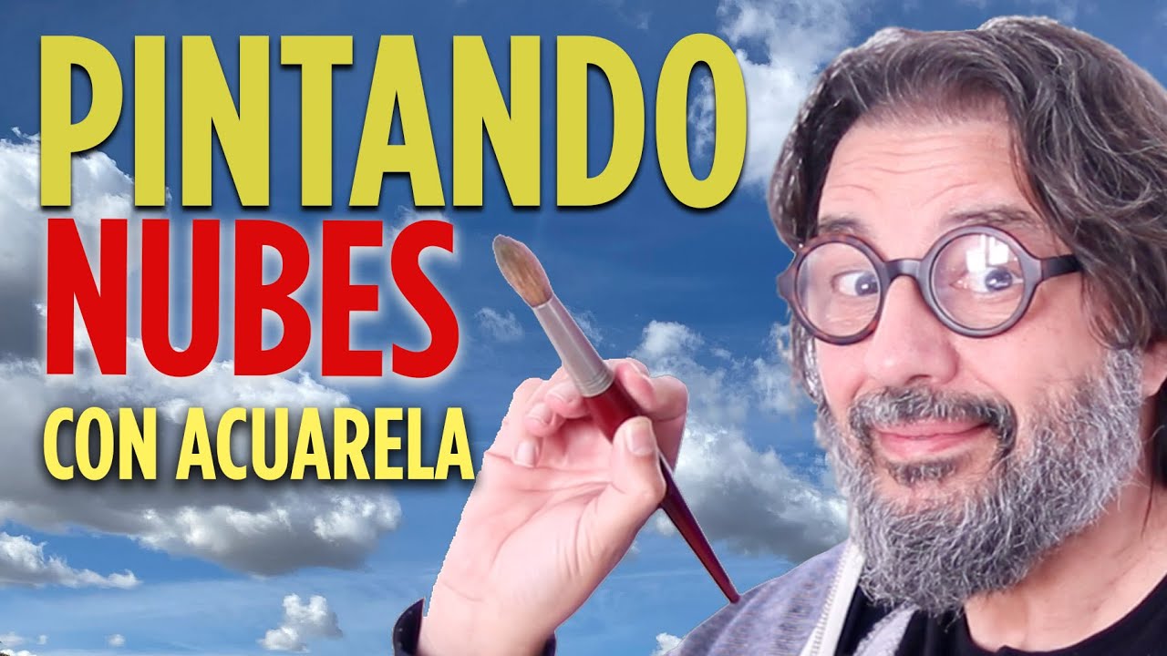 PINTANDO NUBES | con ACUARELA | TIPS y TUTORIAL COMPLETO | Dibujo Urbano | Juan Linares  | arte