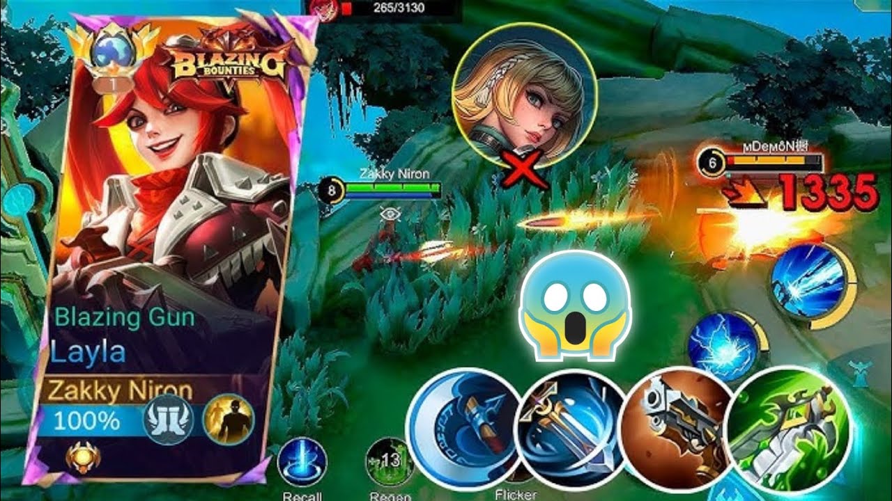 23 Kills!! Legendary Layla Instant Kill Enemies!! - Build Top 1 Global Layla ~ MLBB