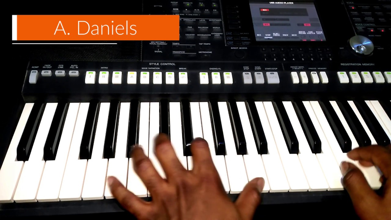 How to play I offer my life Don moen on Piano key C