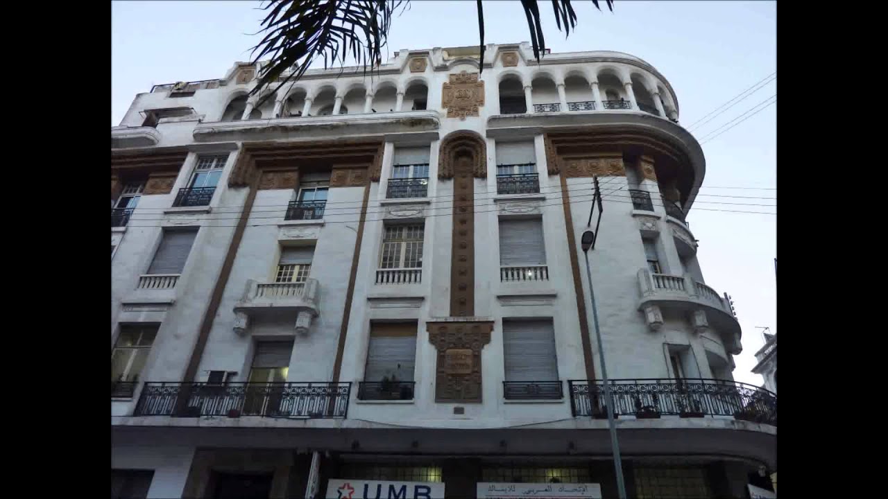 CASABLANCA flânerie dans la ville Art Déco