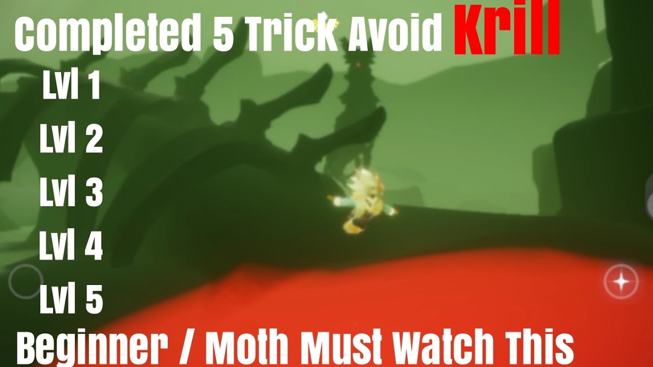 How To Avoid The Krill? / 5 Trick To Avoid Krill | Sky : Children Of The Light