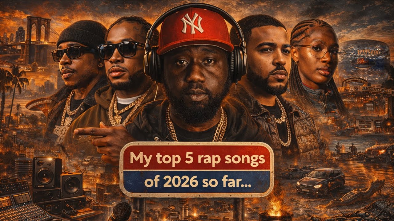 My top 5 rap songs of 2026 so far...
