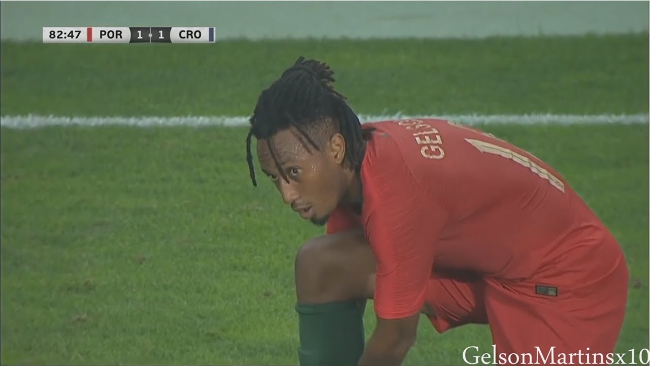 Gelson Martins vs Croatia (7-9-2018) International Friendly