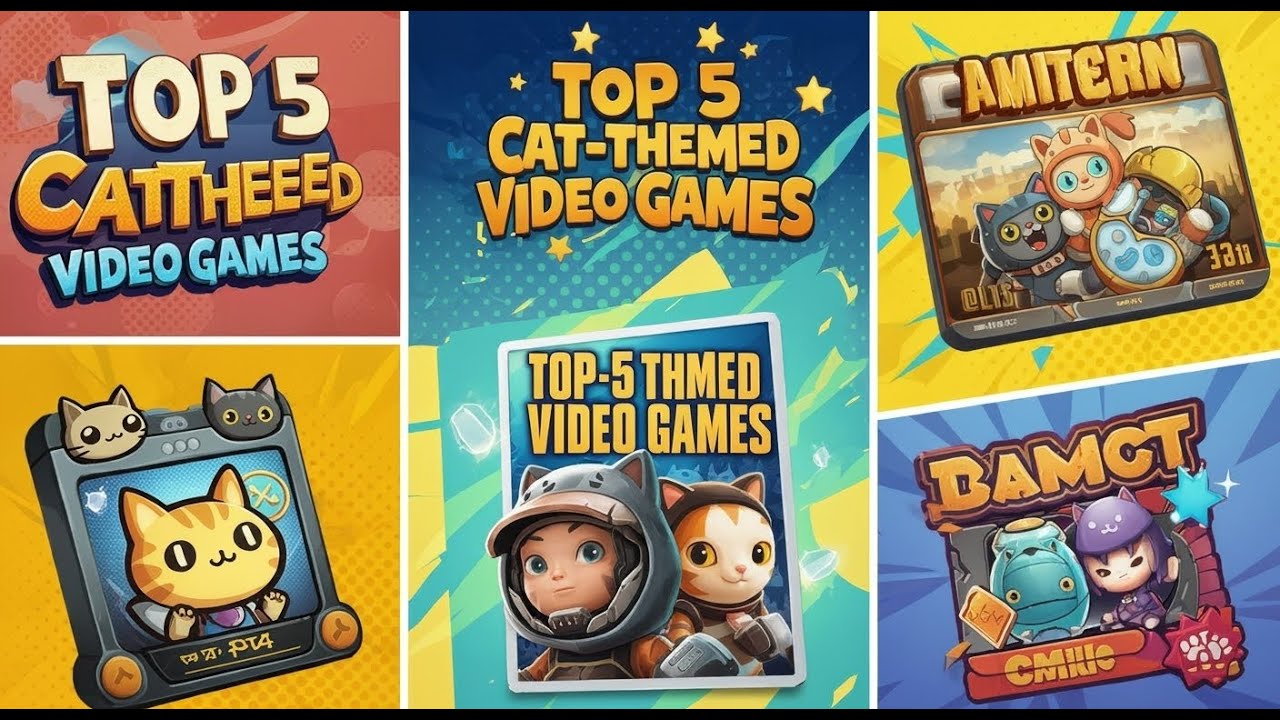 Top 5 Cat-Themed Video Games