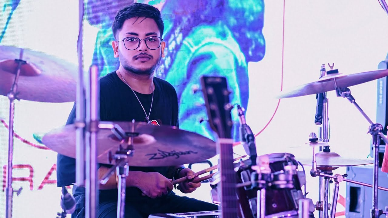 Aaj Ki Raat | Sonu Nigam | Alisha Chinai & Mahalakshmi Iyer | Souradeep Nag | Drum cover 🥁🧿
