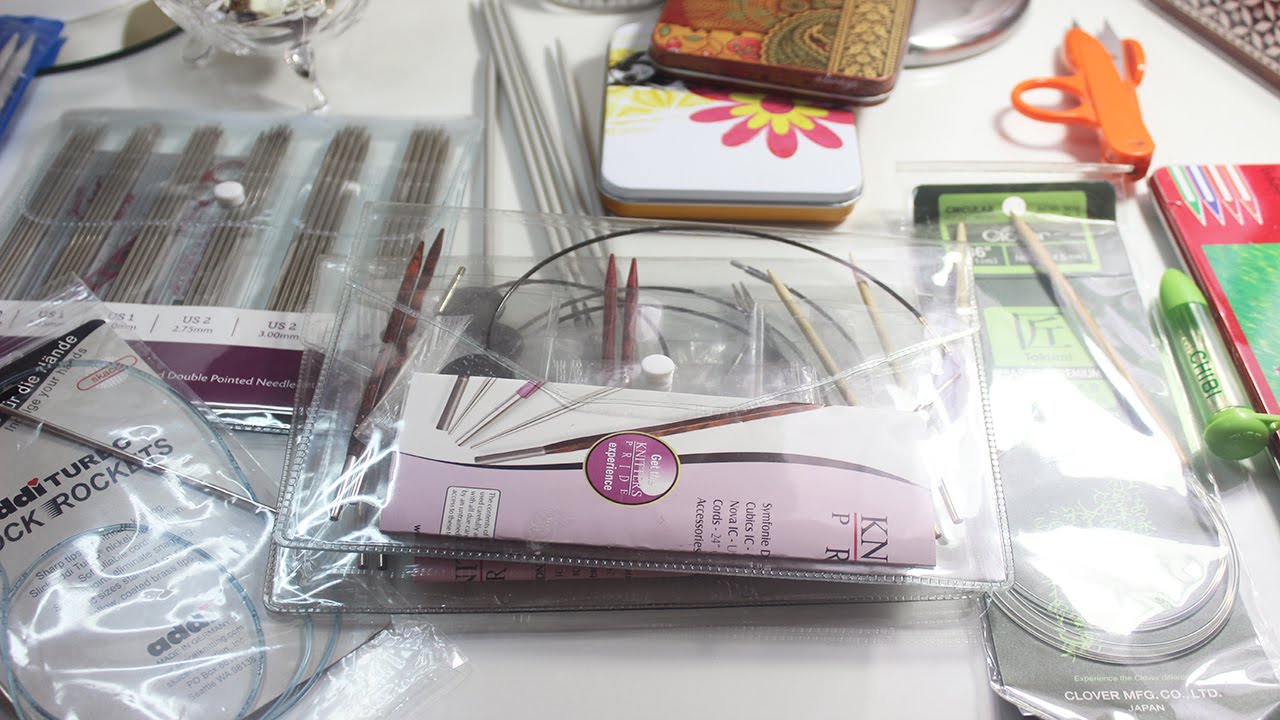 ادوات الكروشيه والتريكو الدائرية my knitting and crochet tools