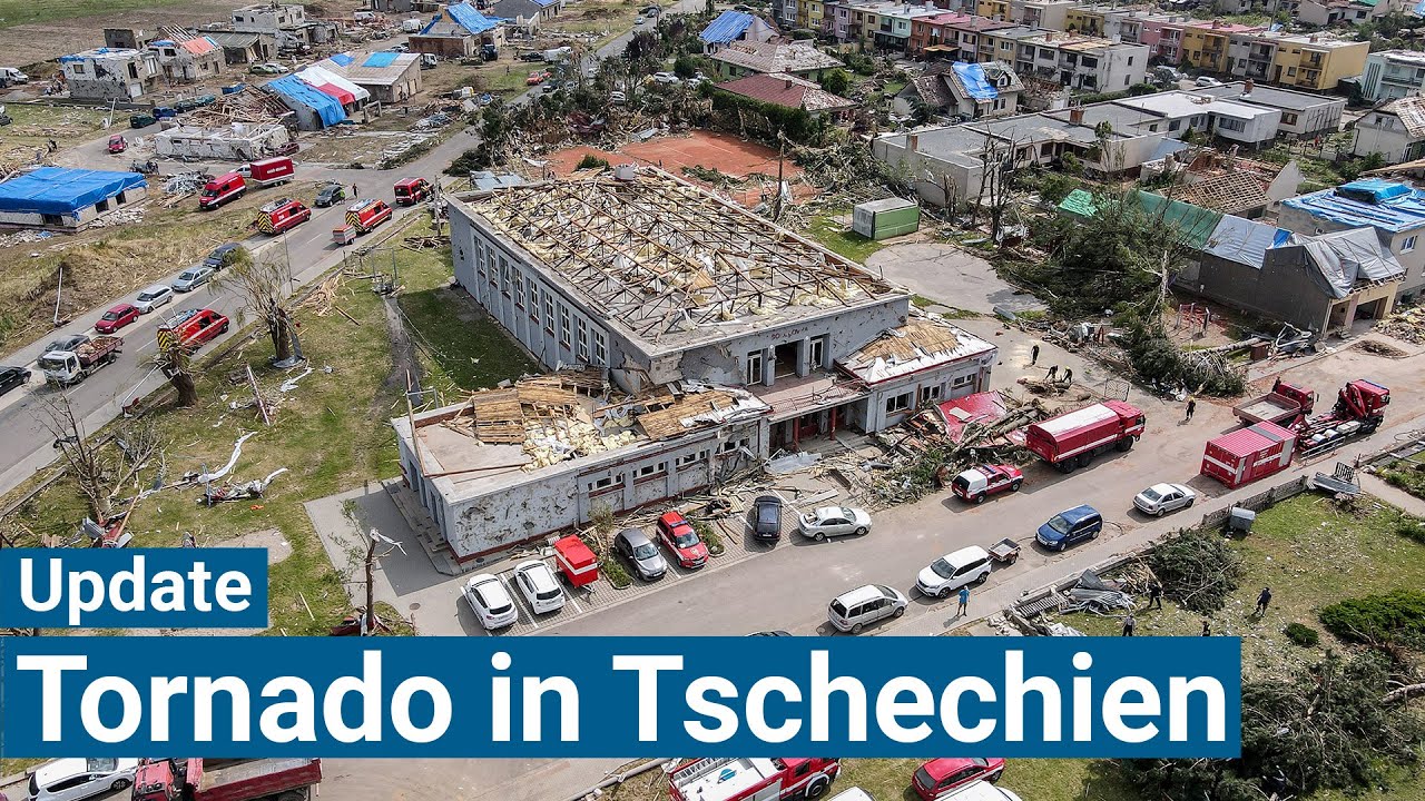 Update zum Tornado in Tschechien