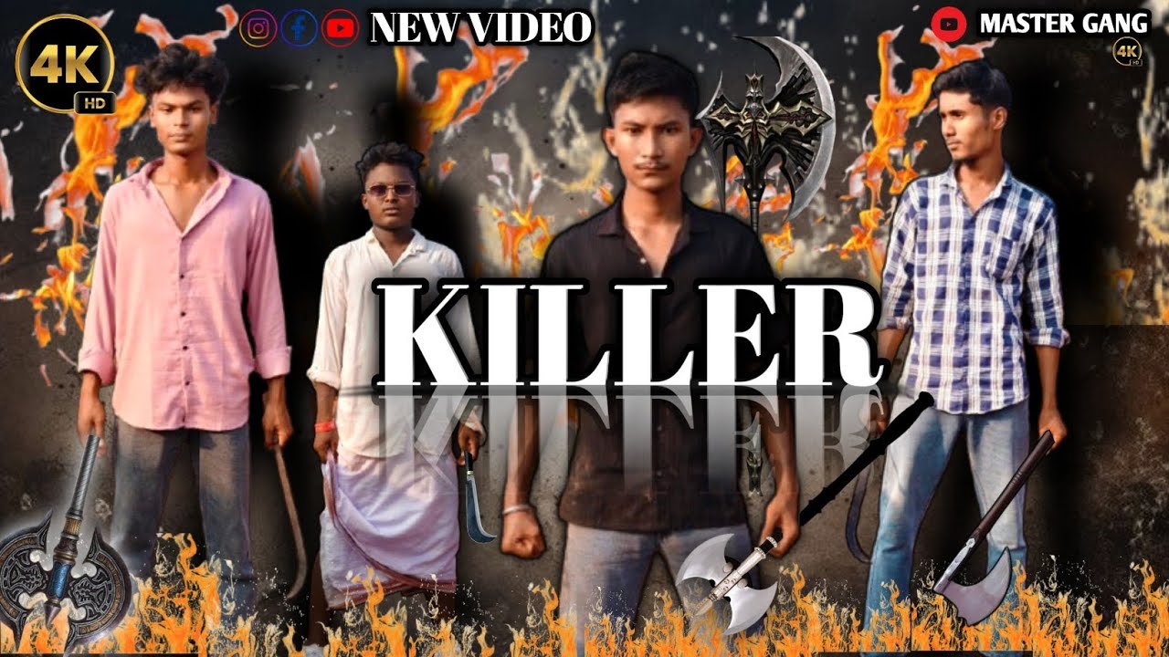 KILLER . Action Video ?💪😈😈. My new video please support all friend 🙏😊