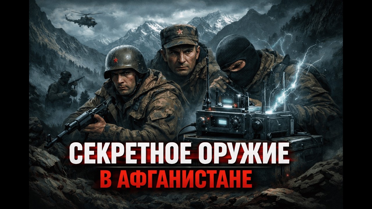 АФГАНСКАЯ ВОЙНА 1982: СЕКРЕТНОЕ ОРУЖИЕ, КОТОРОЕ ПОКОРЯЛО РАЗУМ